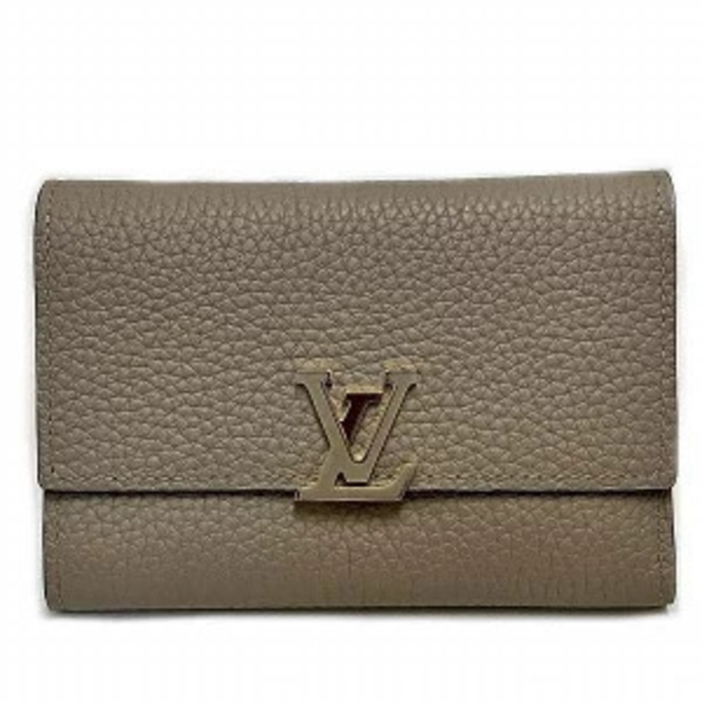 Louis Vuitton Portefeuille Capucines Compact Tri fold Wallet